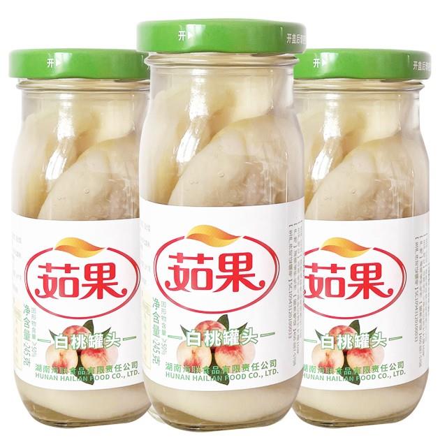 白桃罐頭